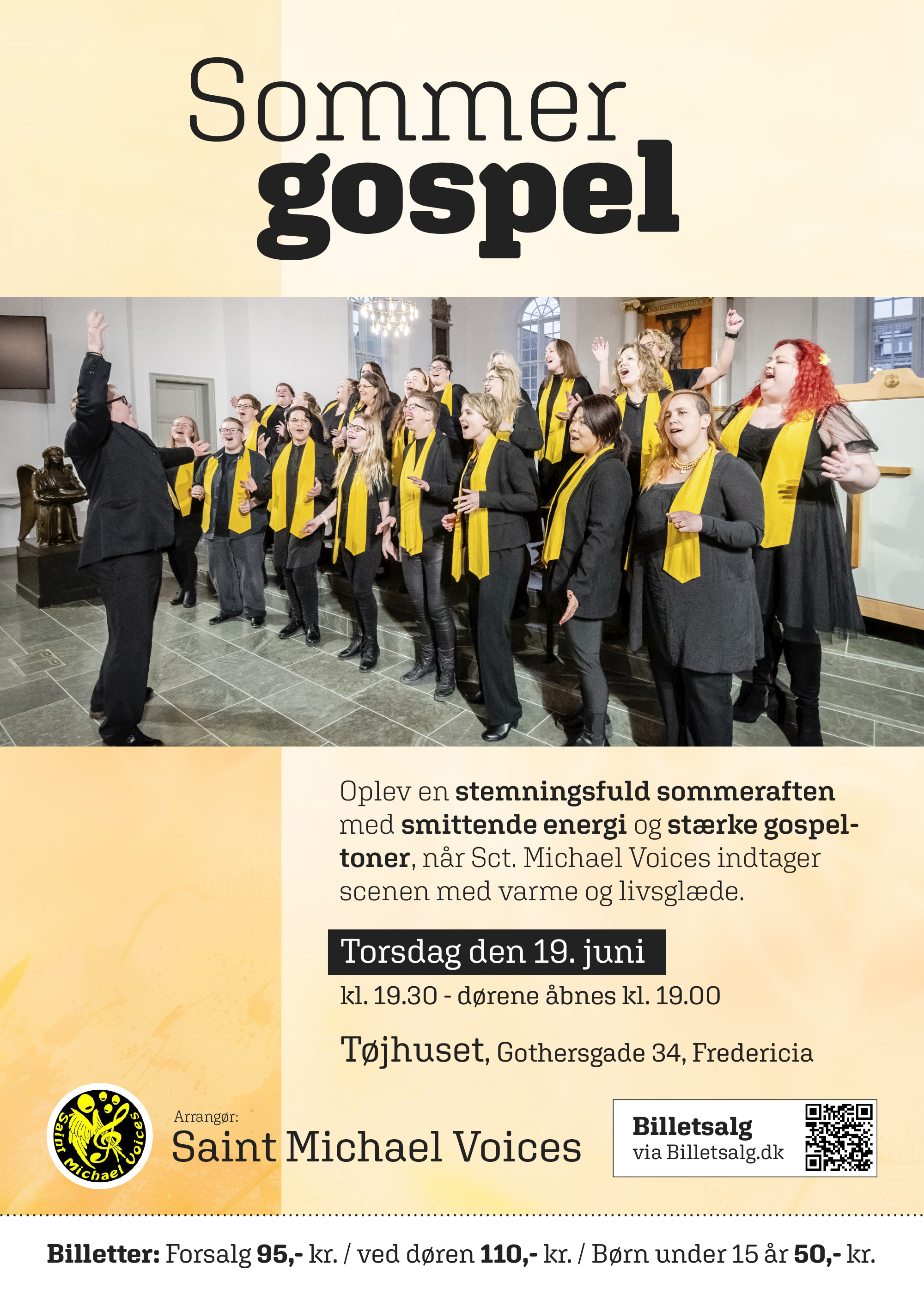 Sct Michael Voices Gospelplakat 2025 HQ